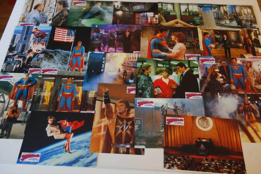 Superman IV - Die Welt am Abgrund originaler deutscher Aushangfotosatz
